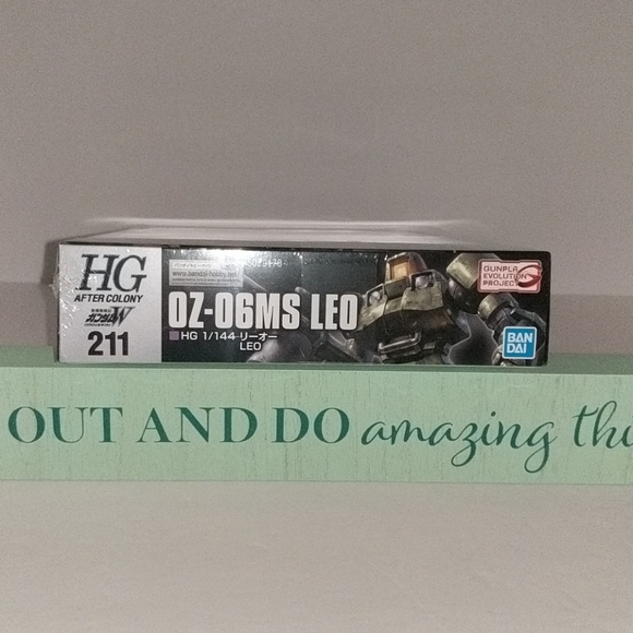🎀 BANDAI 🎀 OZ-06MS Leo Mobile Suit Japan Model Kit NEW AUTH 🎀 - Picture 7 of 11